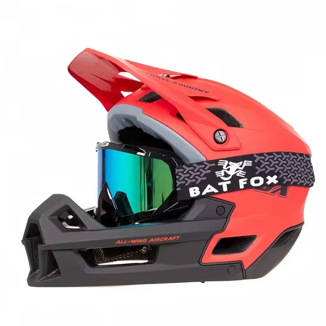 BATFOX Full Face Mountain Bike Helmet