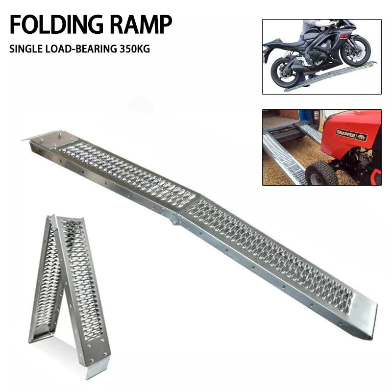 1PC Folding  Ramp for Loading Single Load-bearing 350kg