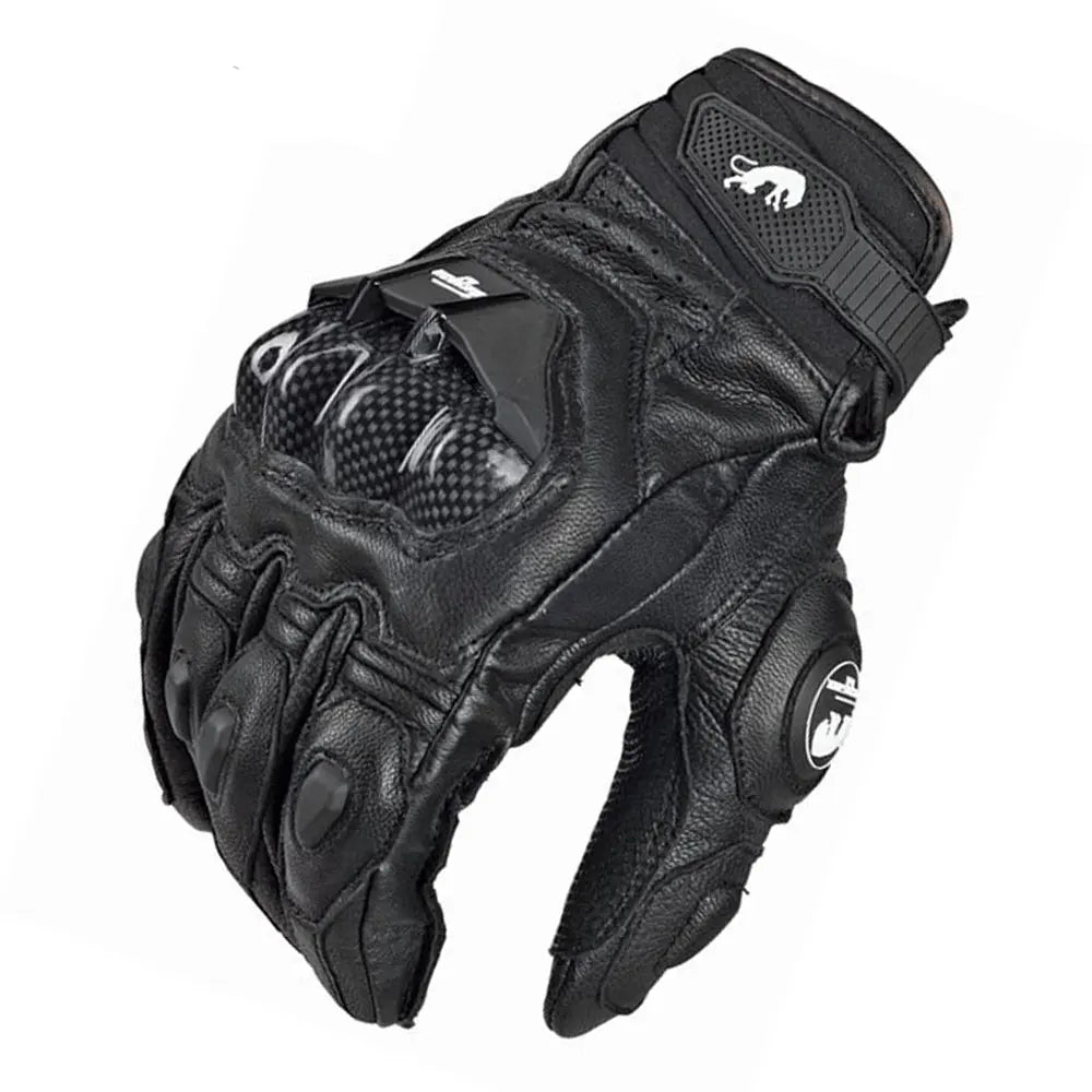 Leather Motorcycle Gloves Waterproof Summer/Winter