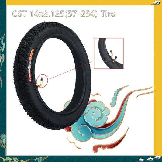 14 Inch Tire 14x2.125 57-254 for Ninebot One A1 S2 Unicycle