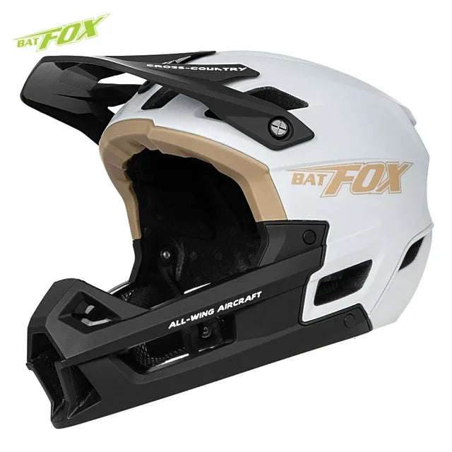 BATFOX Full Face Mountain Bike Helmet