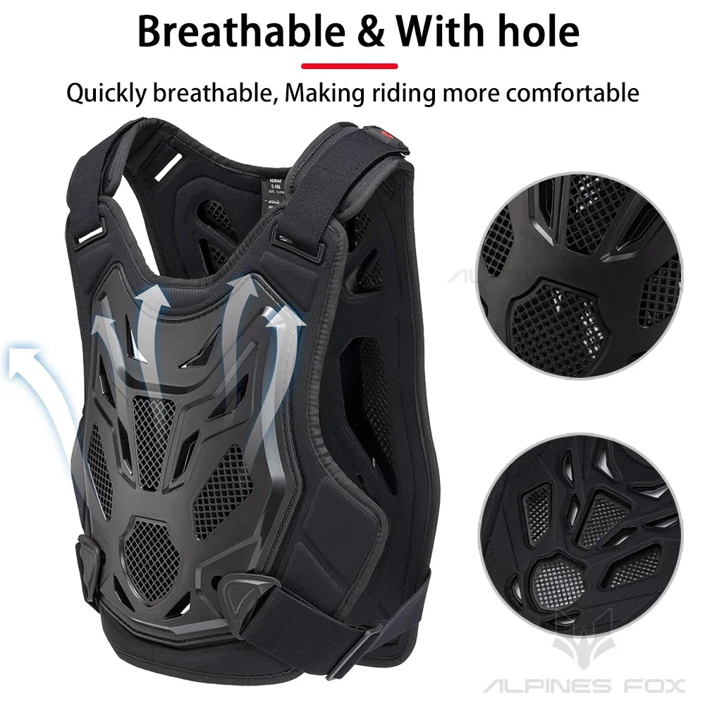 Motocross Armor Vest Body Protection