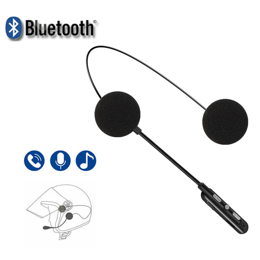 Bluetooth 5.0 Motorcycle Helmet Headset Waterproof