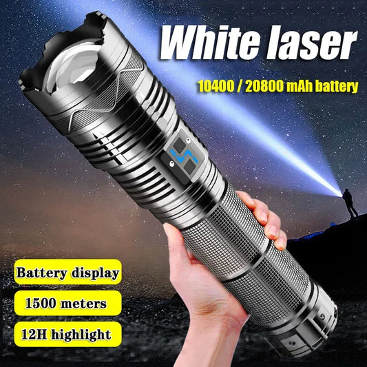 High Power White Laser Flashlight