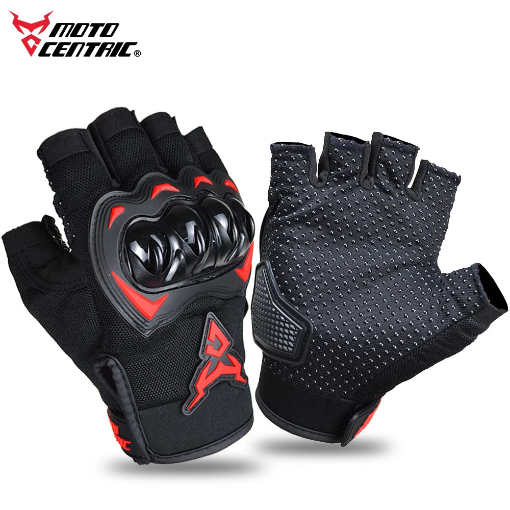 MOTOCENTRIC Half Finger Cycling Gloves Anti-fall Palm Guard