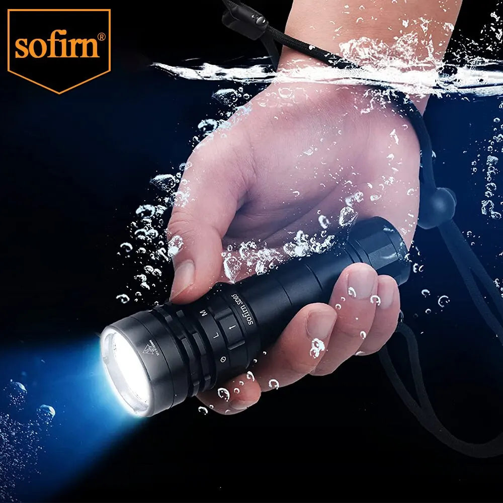 Sofirn Super Bright 3000lm 21700 Flashlight with Magnetic Switch