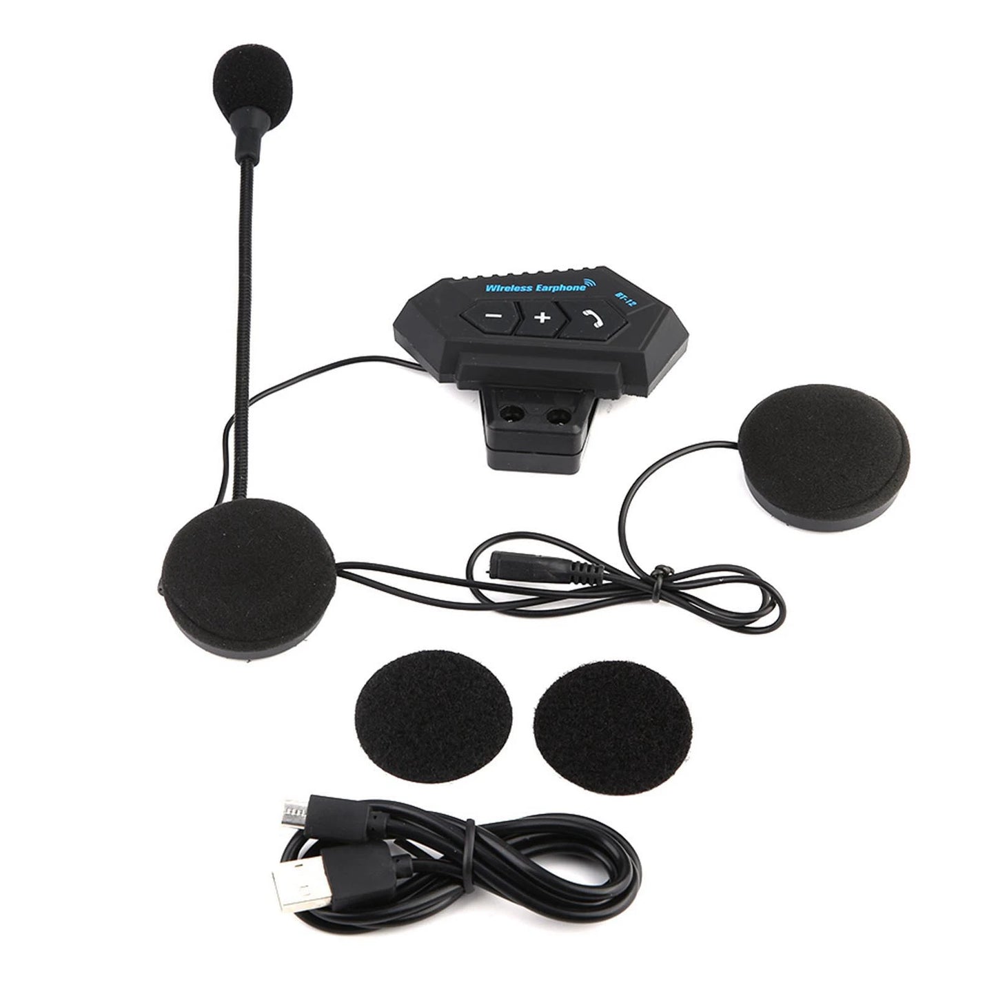 Bluetooth Motorcycle Helmet Headset