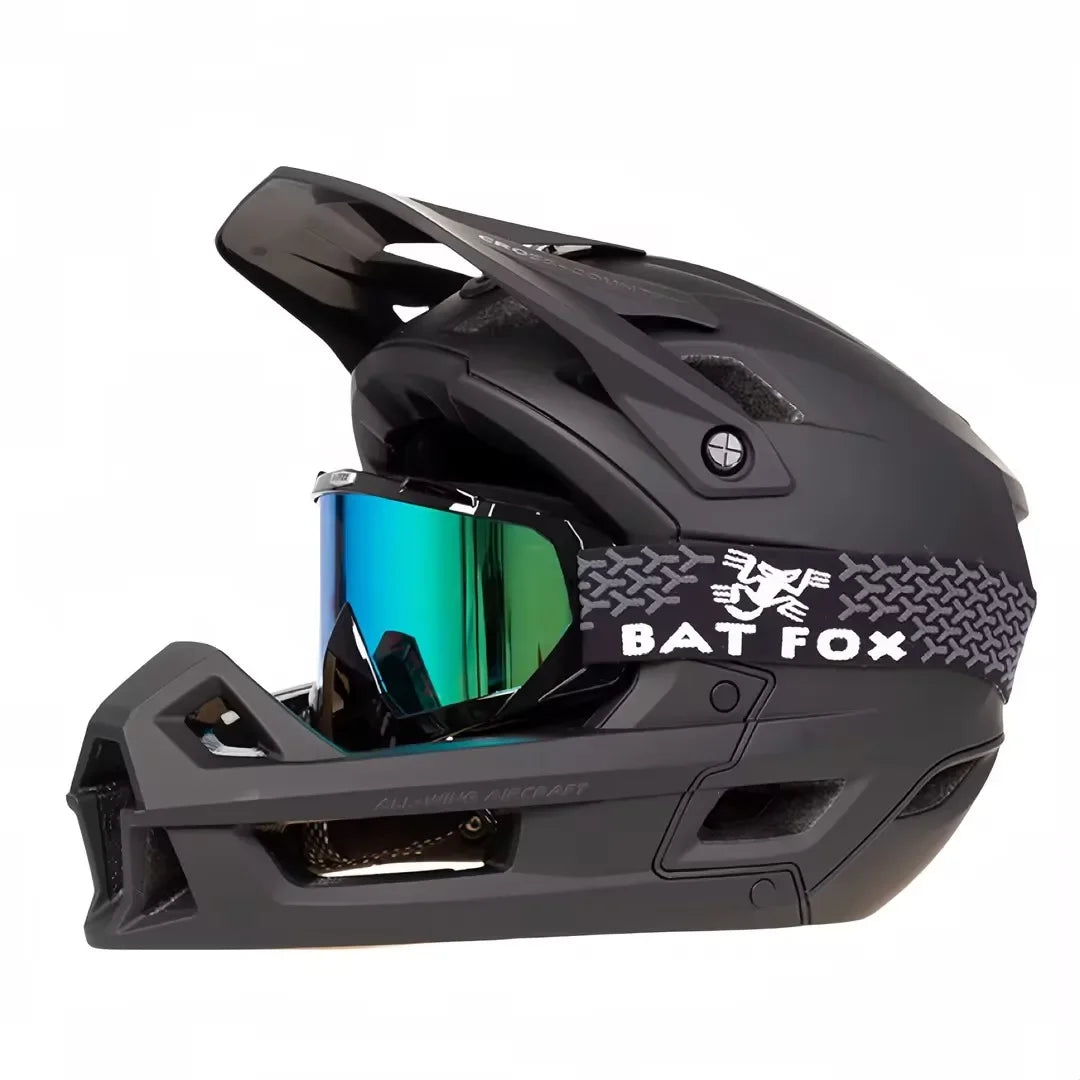 BATFOX Full Face Mountain Bike Helmet