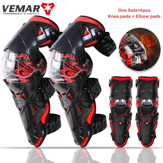 Vemar Motorcycle Racing Riding Knee Guard Protective