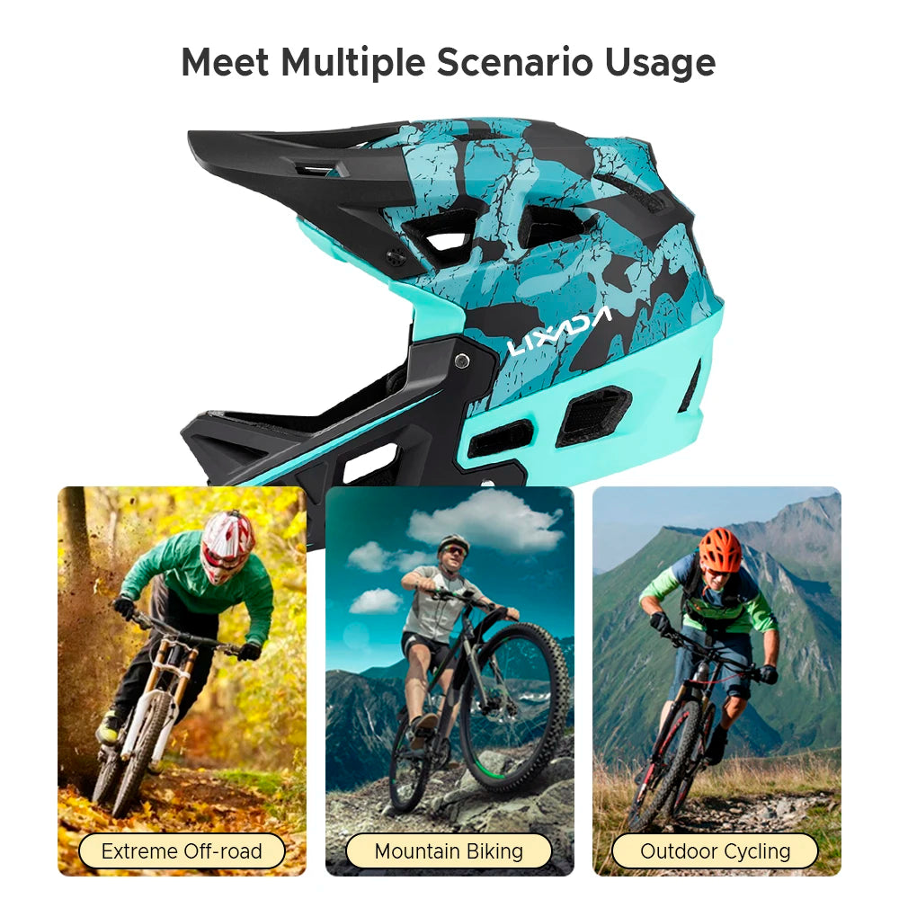 Full Face Mountain Bike Helmet