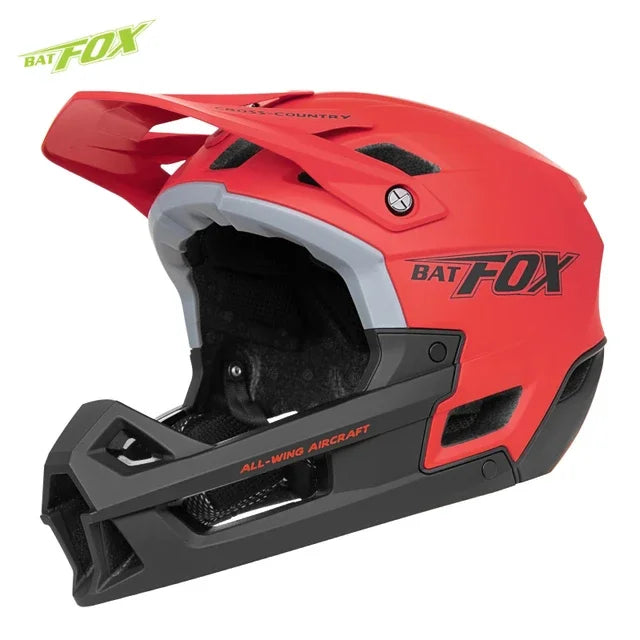 BATFOX Full Face Mountain Bike Helmet